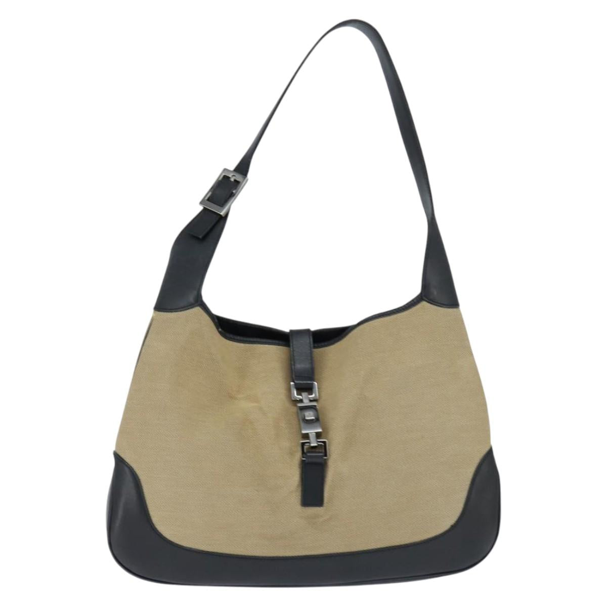 Gucci Jackie Original Shoulder Bag Printed Canvas