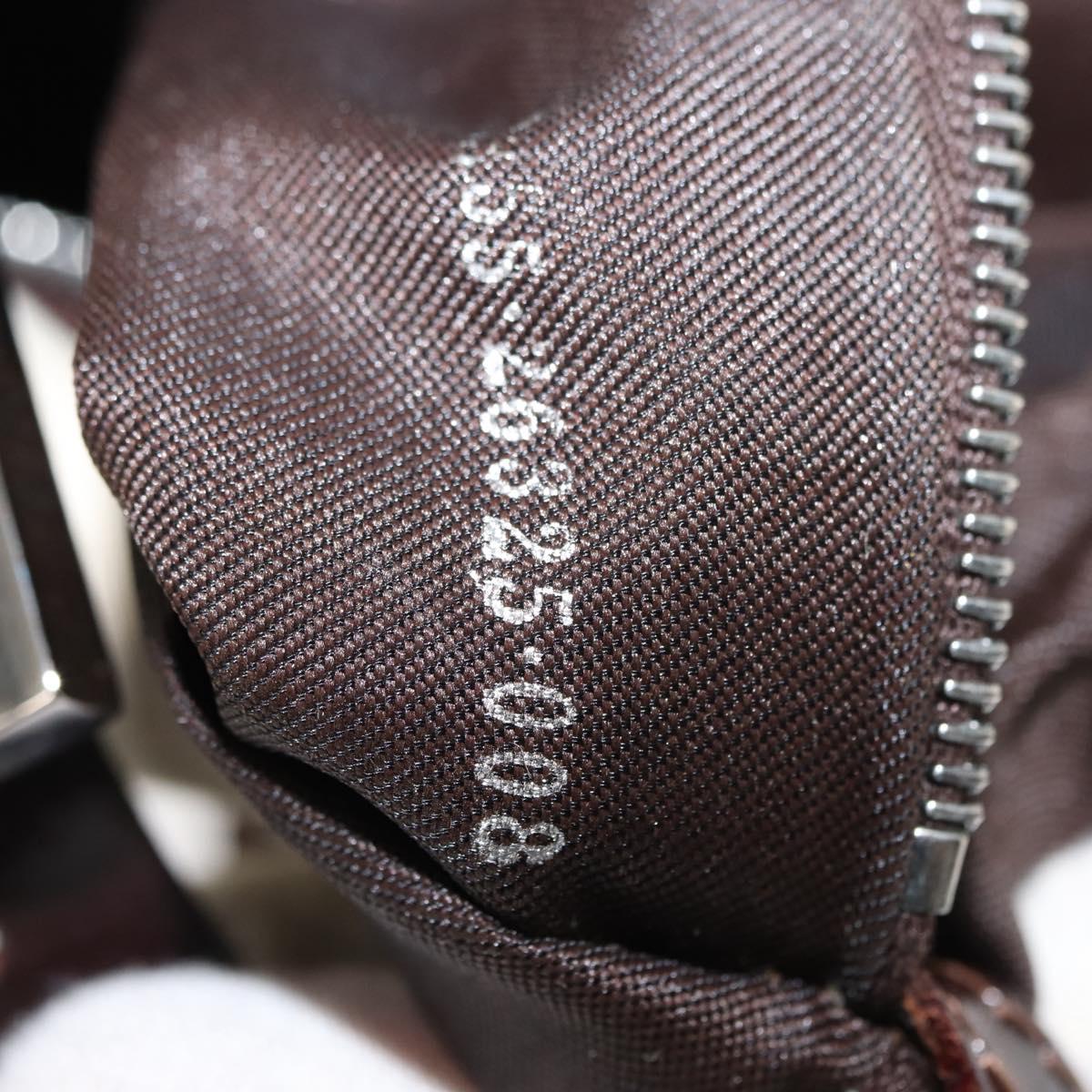 Fendi Mamma Baguette Shoulder Bag Canvas