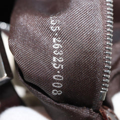 Fendi Mamma Baguette Shoulder Bag Canvas