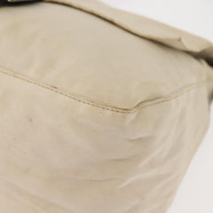 Fendi Mamma Baguette Shoulder Bag Canvas