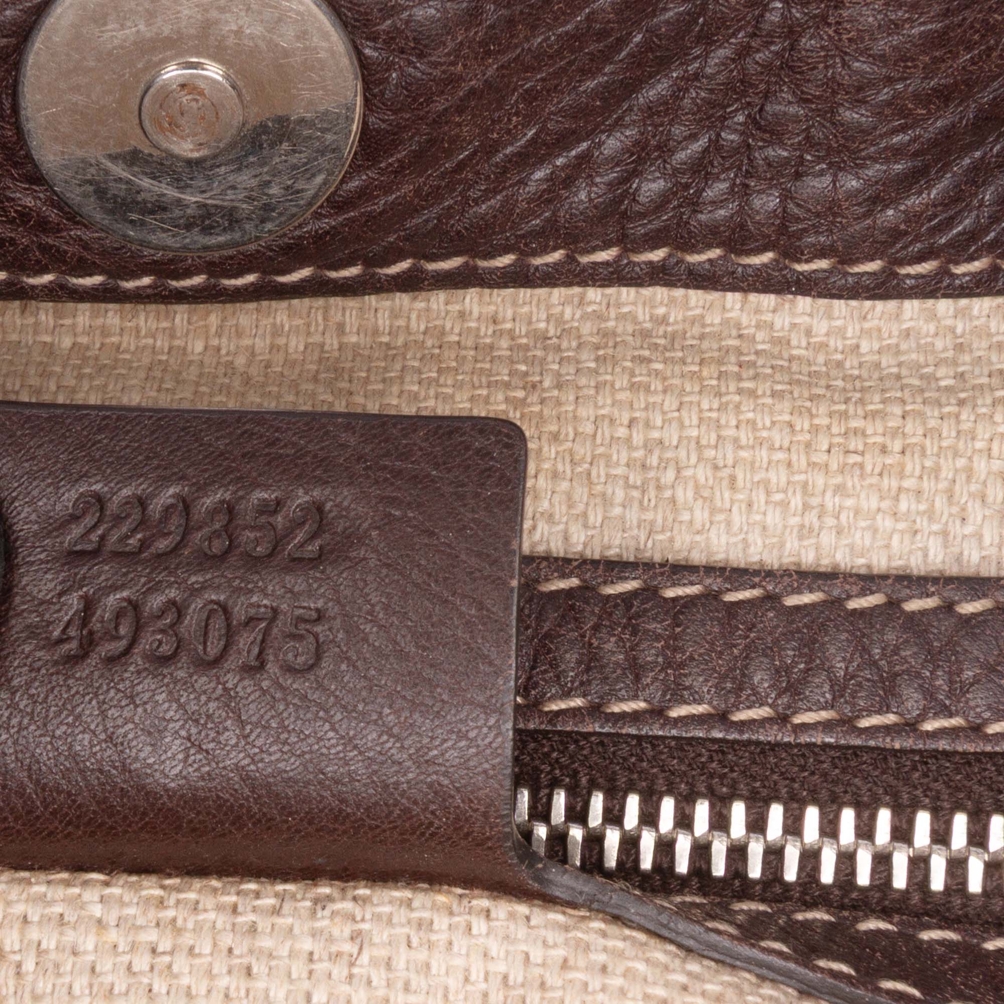 GG Canvas Icon Bit Tote