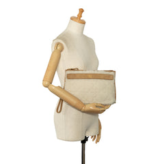 Large Shearling Caro Pouch