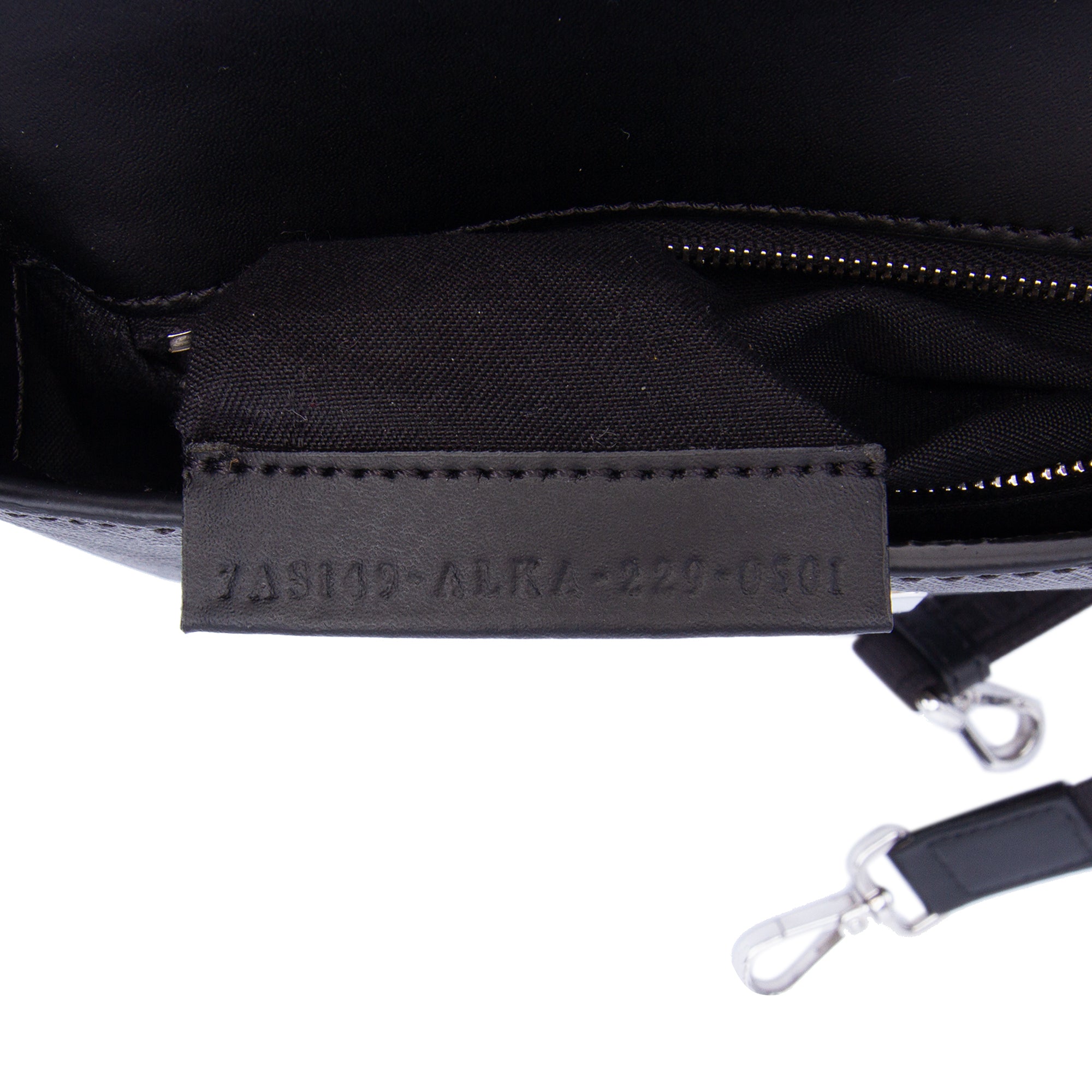 Zucca Coated Canvas FF 1974 Diagonal Convertible Baguette Satchel