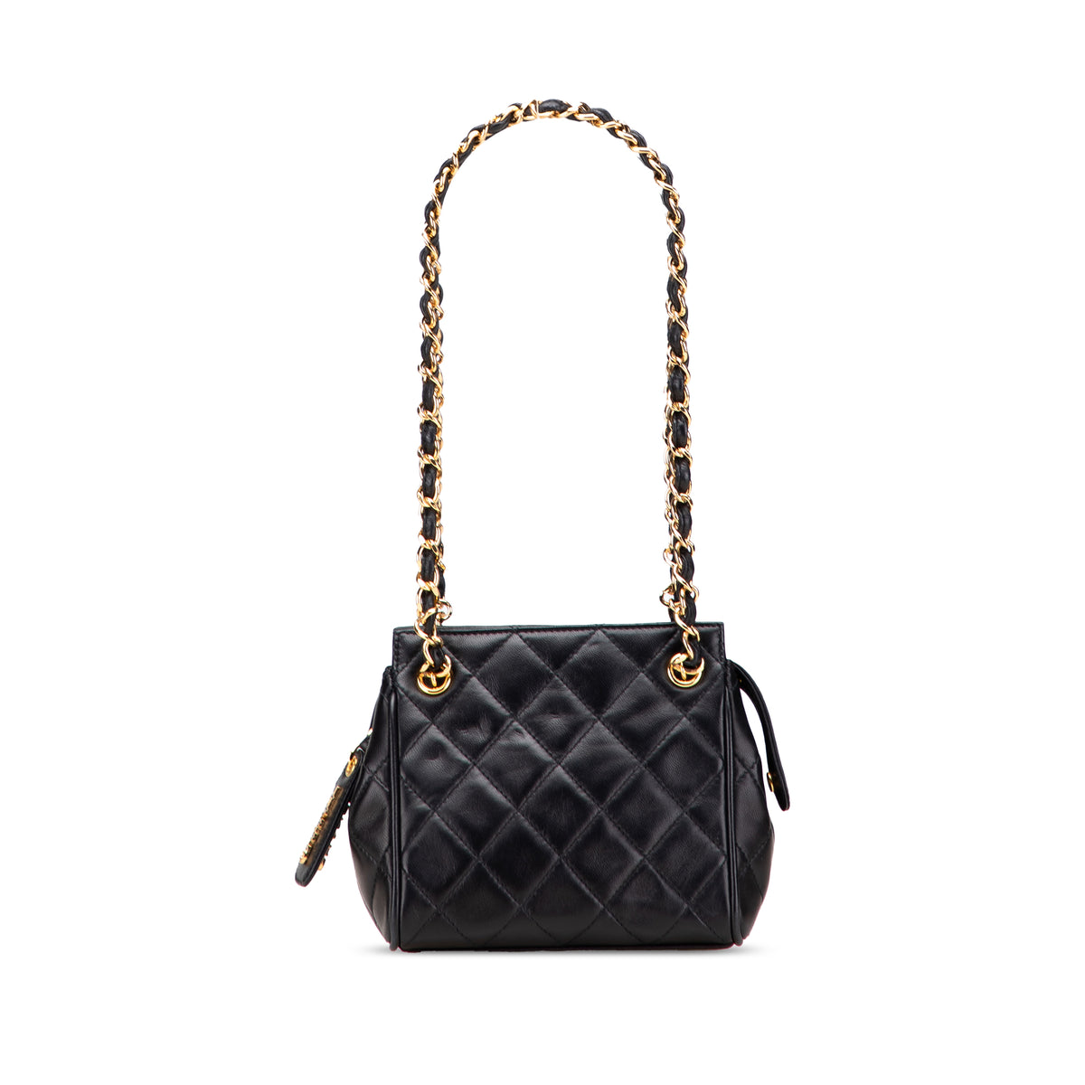Mini Quilted Lambskin Chain Shoulder Bag