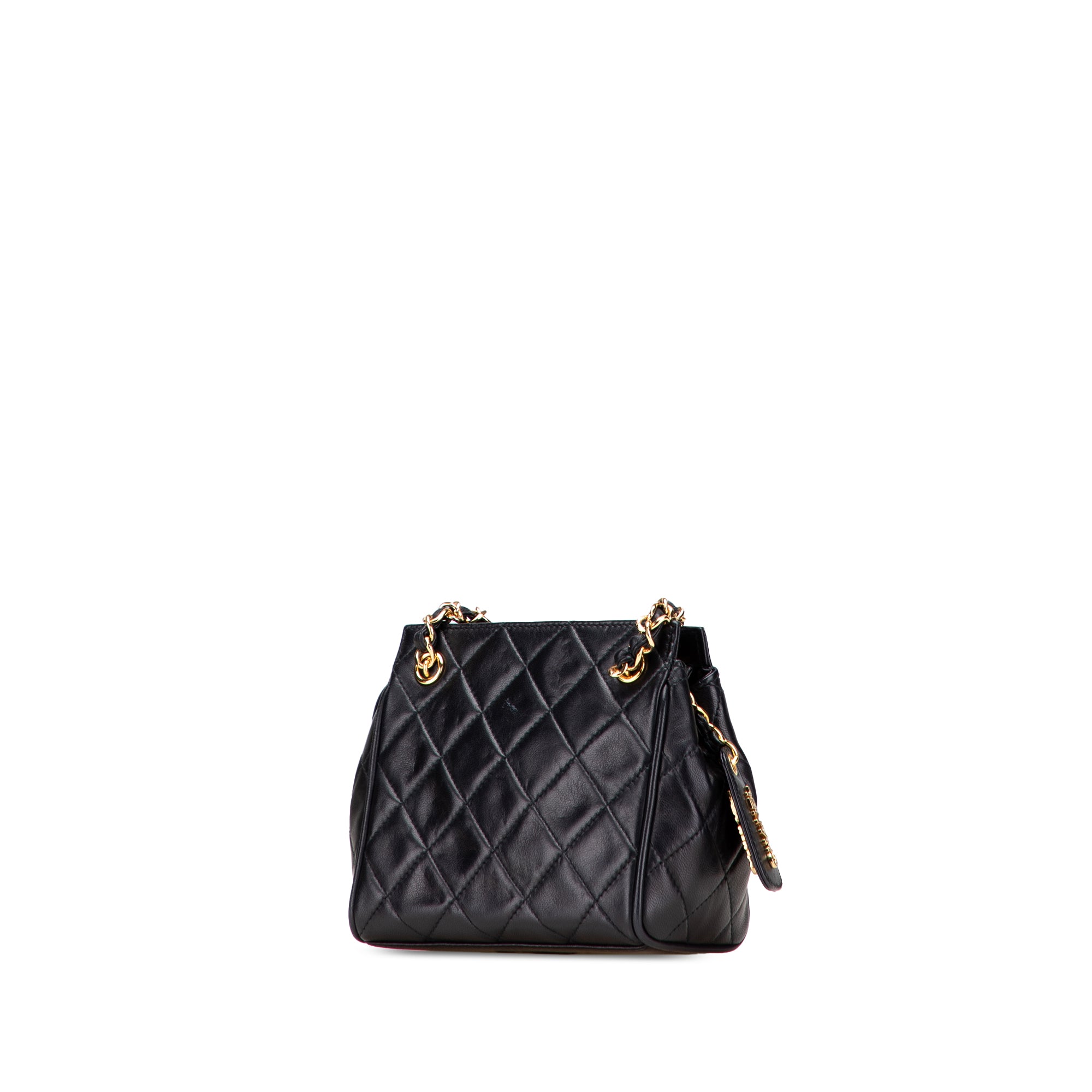 Mini Quilted Lambskin Chain Shoulder Bag