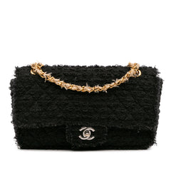 Medium Classic Tweed Single Flap
