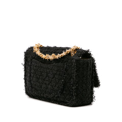 Medium Classic Tweed Single Flap