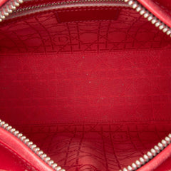 Medium Patent Cannage Lady Dior