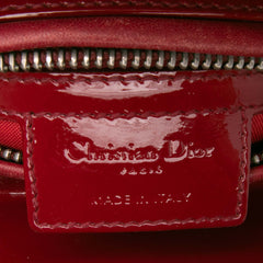 Medium Patent Cannage Lady Dior