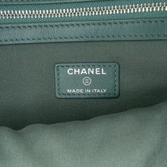Large Quilted Caviar O Case Clutch