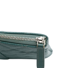 Large Quilted Caviar O Case Clutch