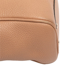 Mini Calfskin Bamboo Shopper Satchel