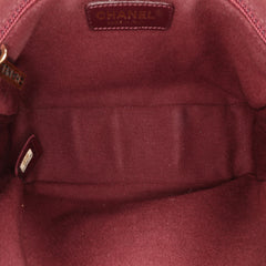 Chevron Lambskin Pyramid CC Camera Bag