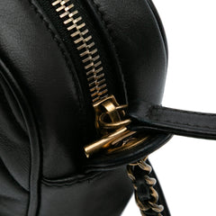 Chevron Lambskin Pyramid CC Camera Bag
