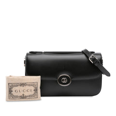 Small Leather Petite GG Satchel