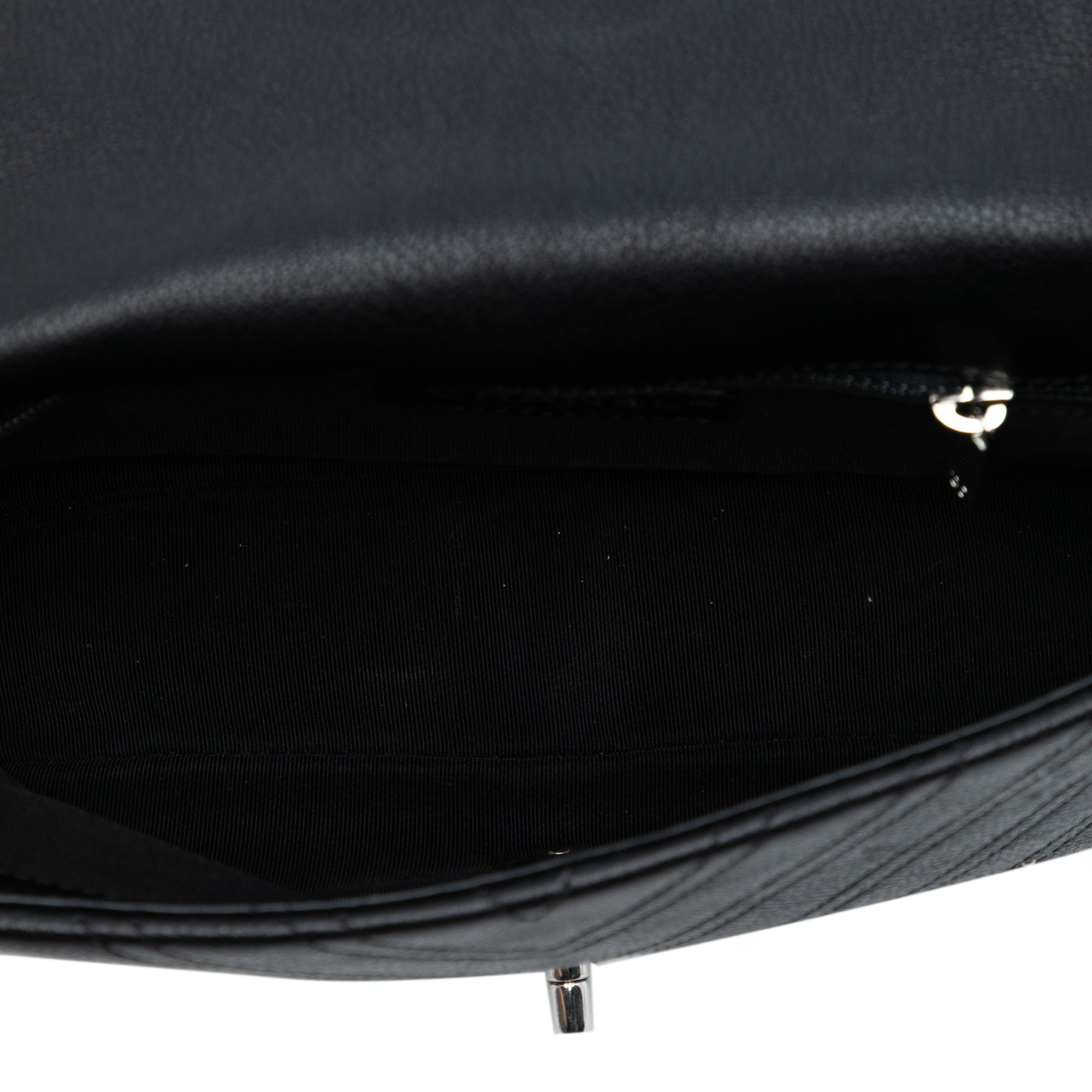 Small Chevron Calfskin Stud Wars Flap