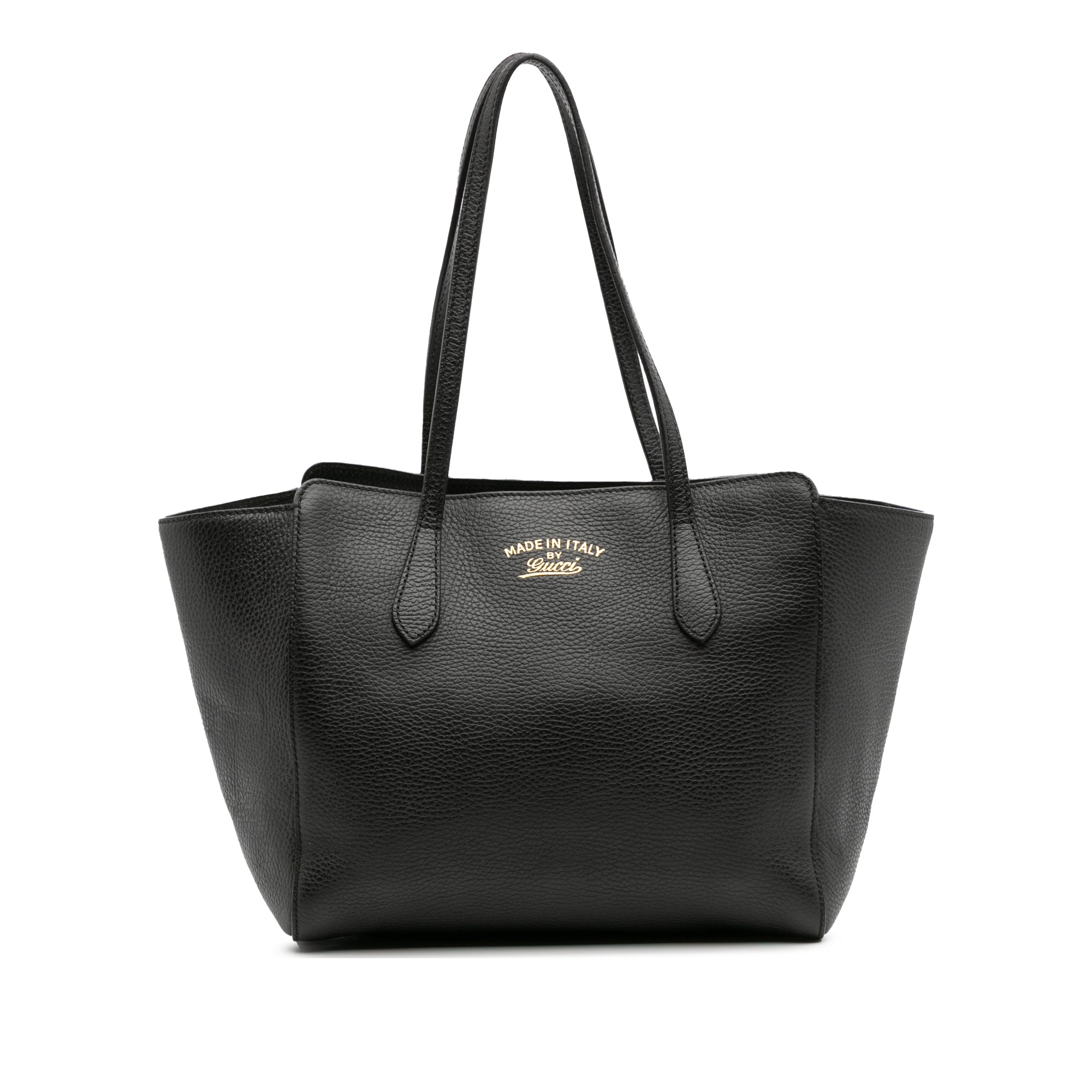 Small Leather Swing Tote