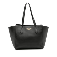 Small Leather Swing Tote