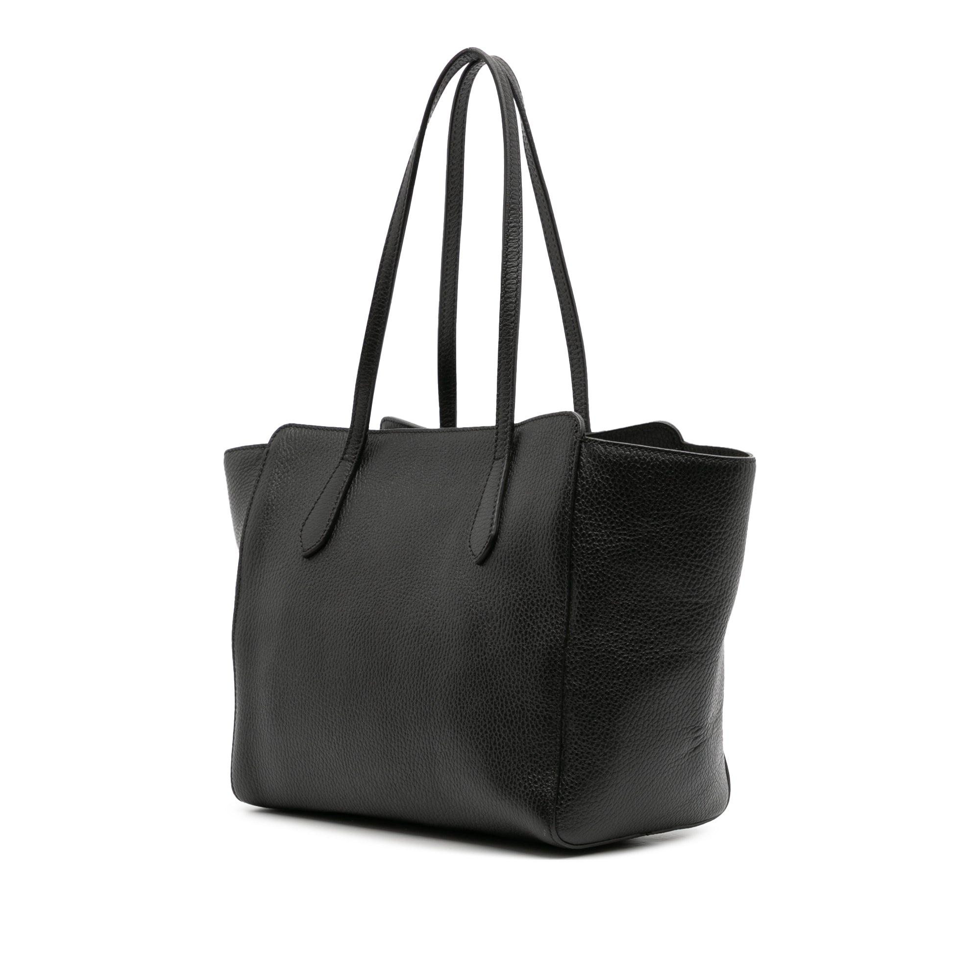 Small Leather Swing Tote
