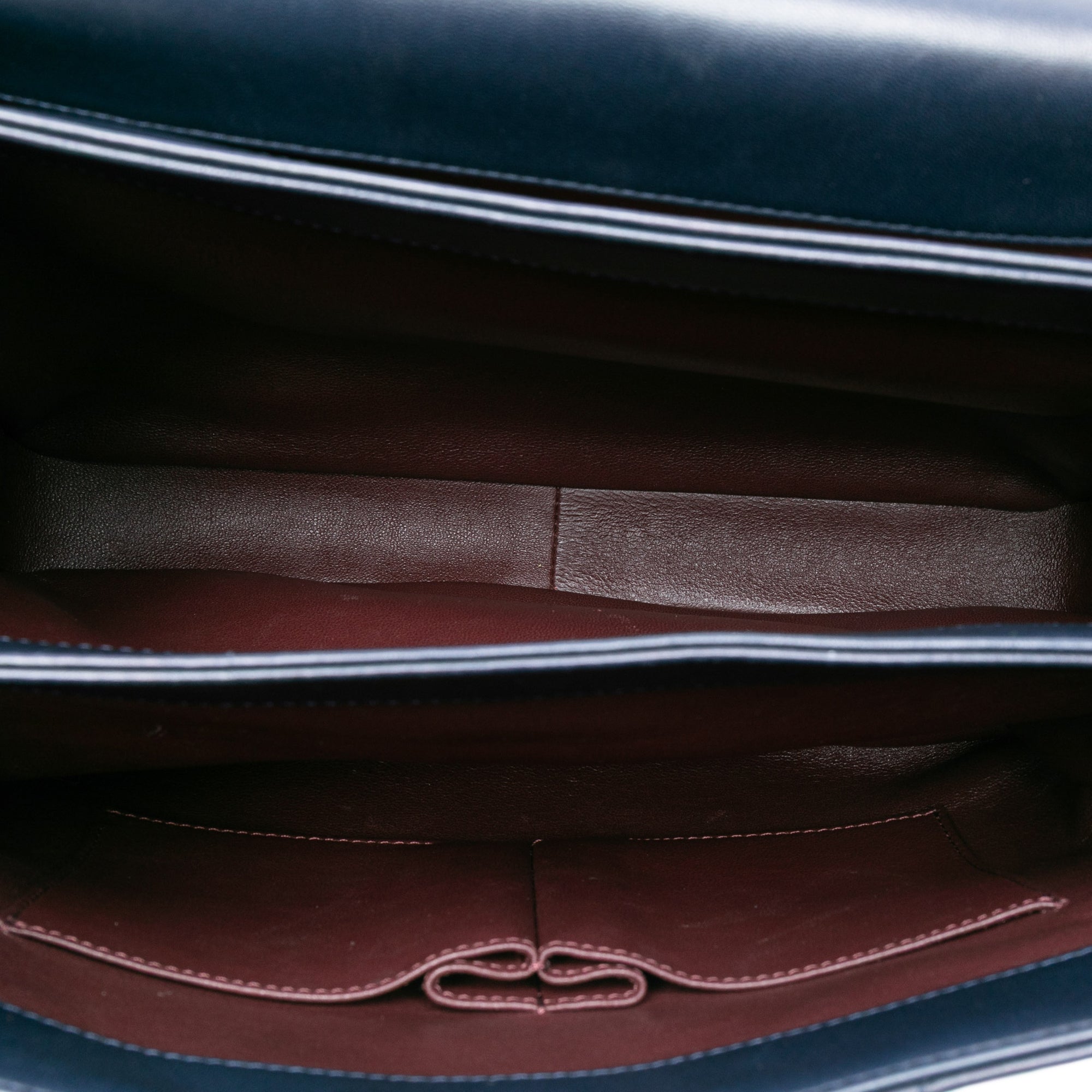 Large Lambskin Trendy CC Top Handle Flap