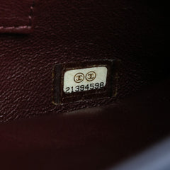 Large Lambskin Trendy CC Top Handle Flap