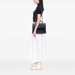 Large Lambskin Trendy CC Top Handle Flap