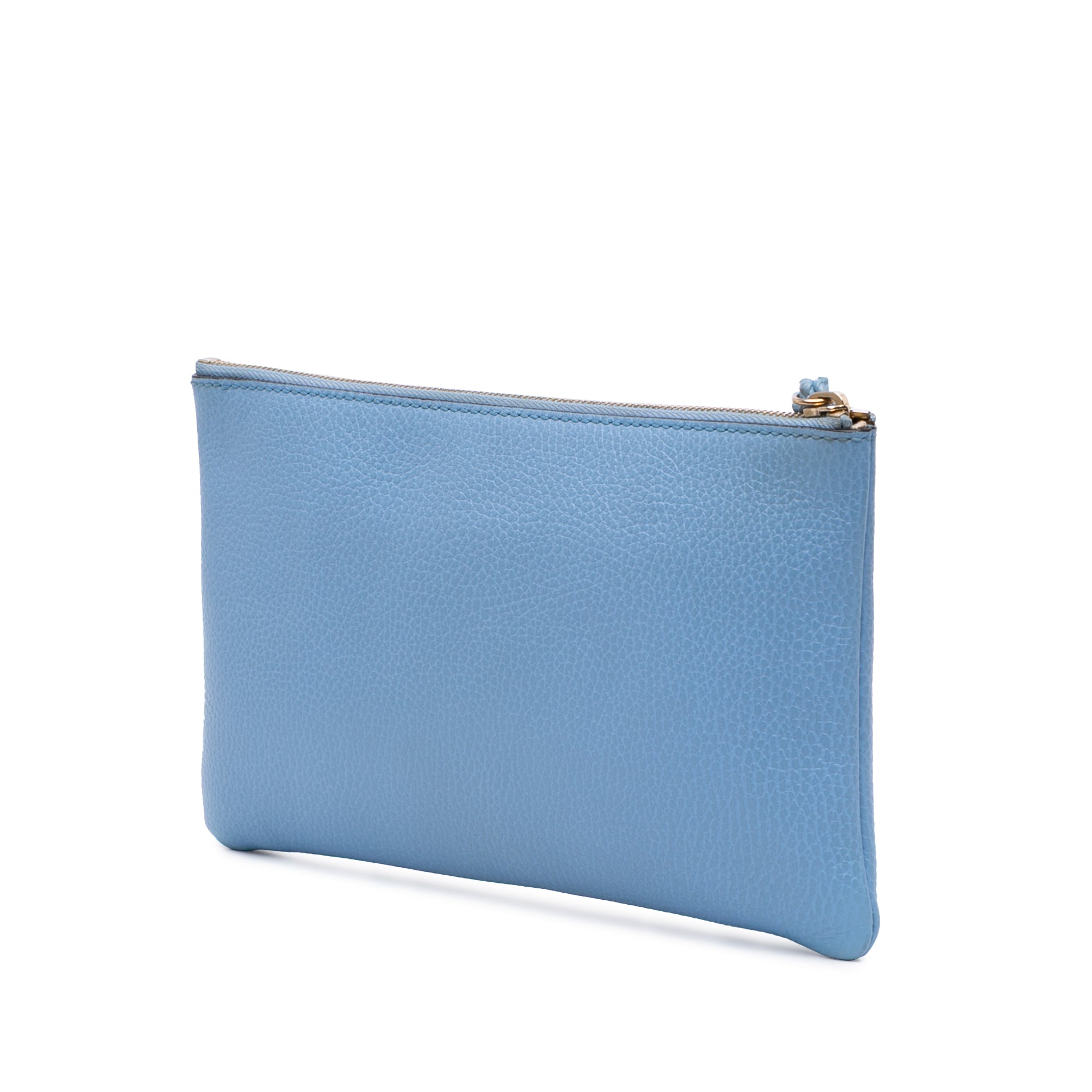 Calfskin Bamboo Clutch