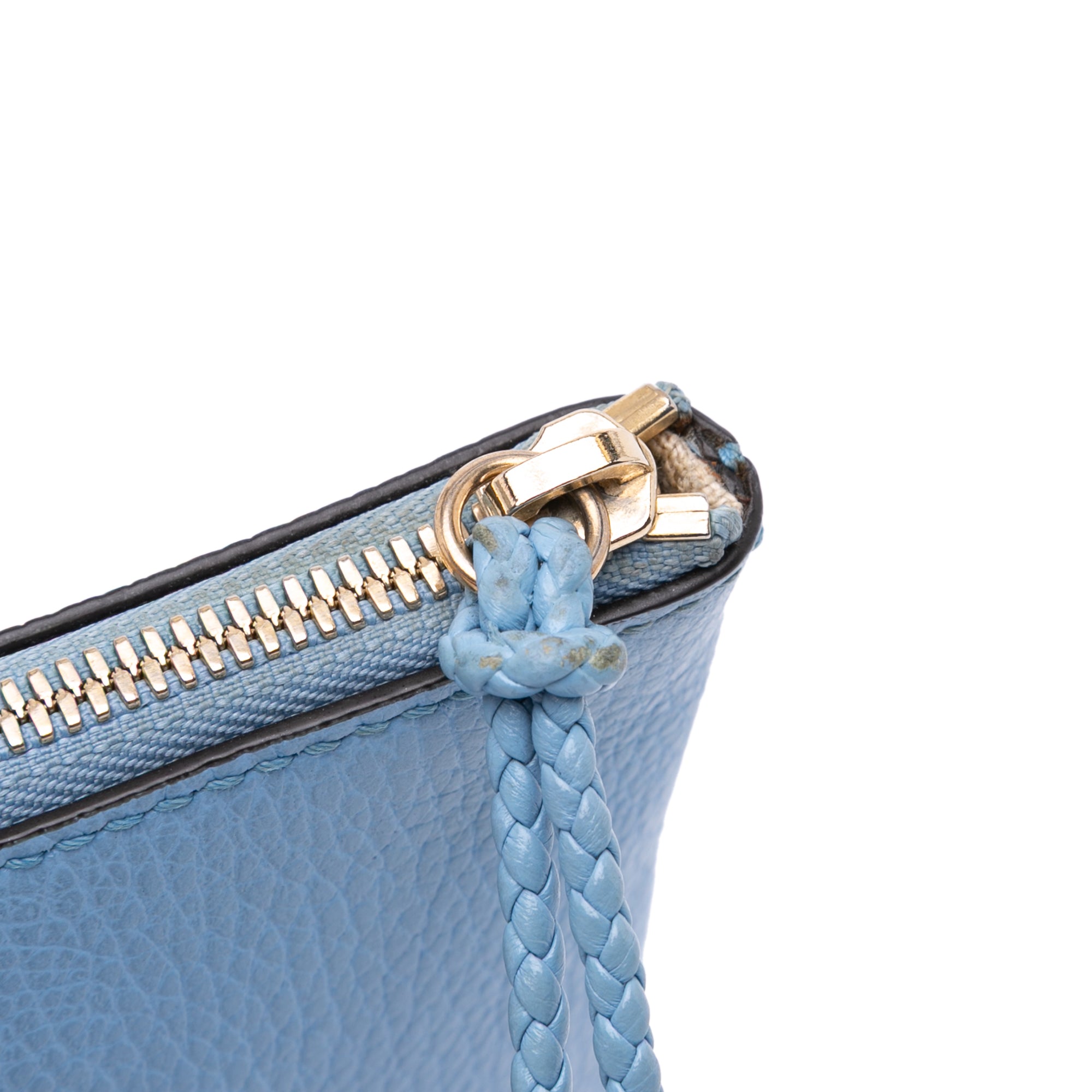 Calfskin Bamboo Clutch