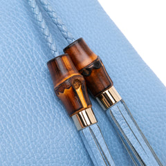 Calfskin Bamboo Clutch