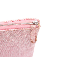 Large Tweed Deauville O Case Clutch