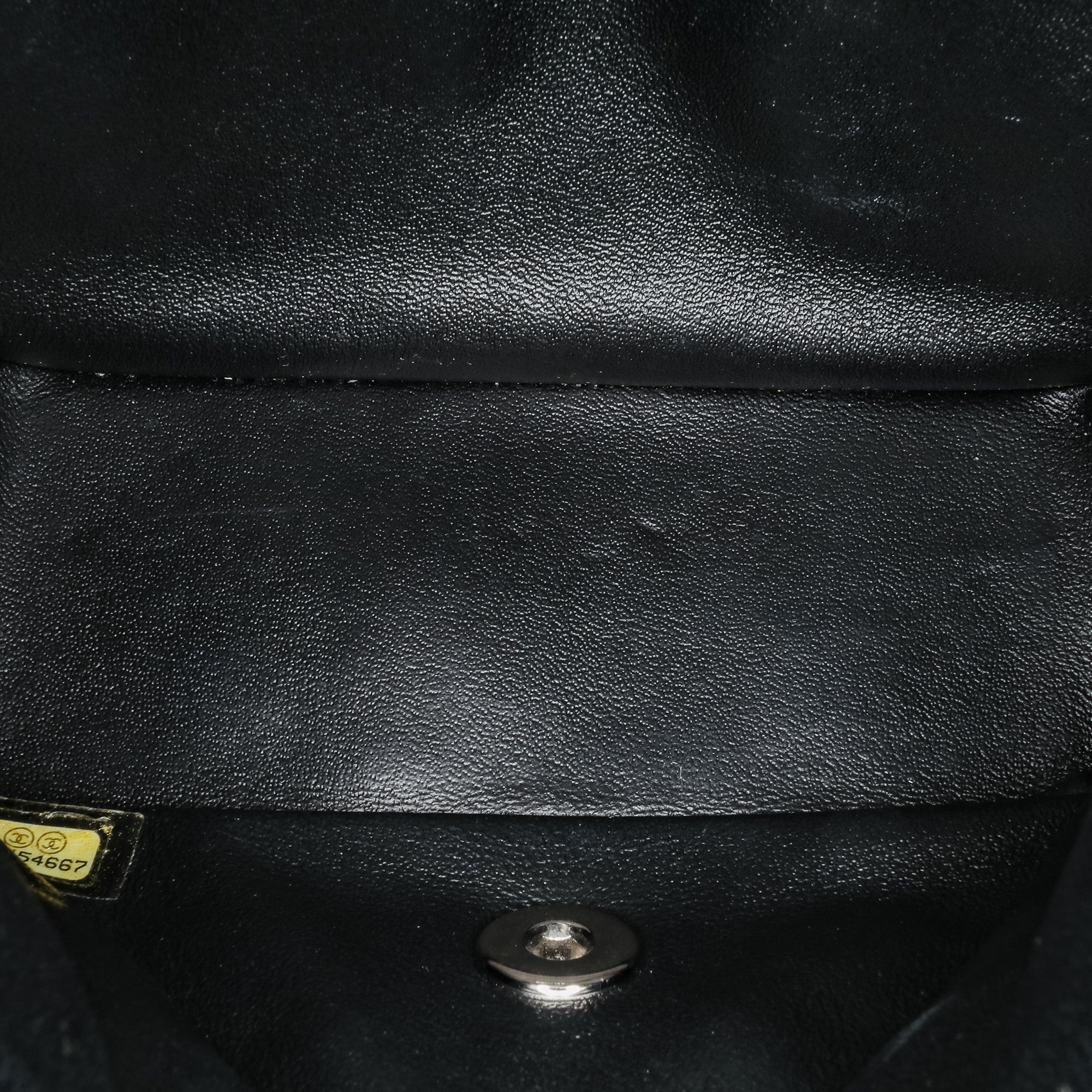 Mini Square Classic Patent Single Flap
