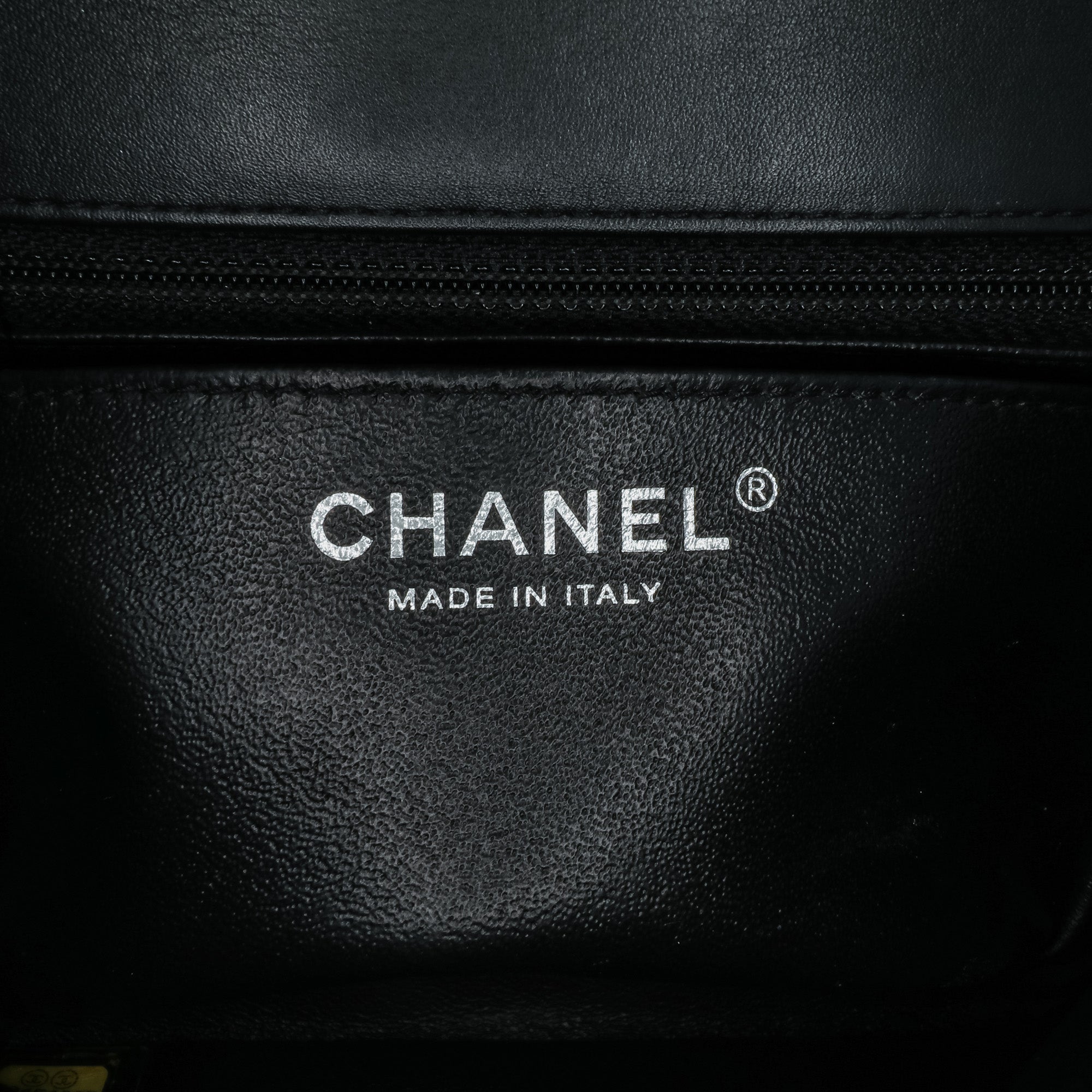 Mini Square Classic Patent Single Flap