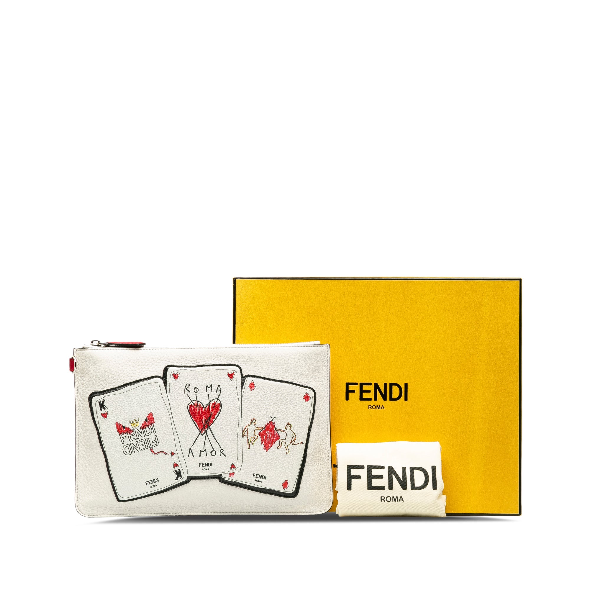 Roma Playing Cards Zip Clutch_9