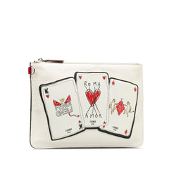 Roma Playing Cards Zip Clutch_1