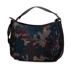 Peter Doig Denim Camouflage Soft Saddle Bag