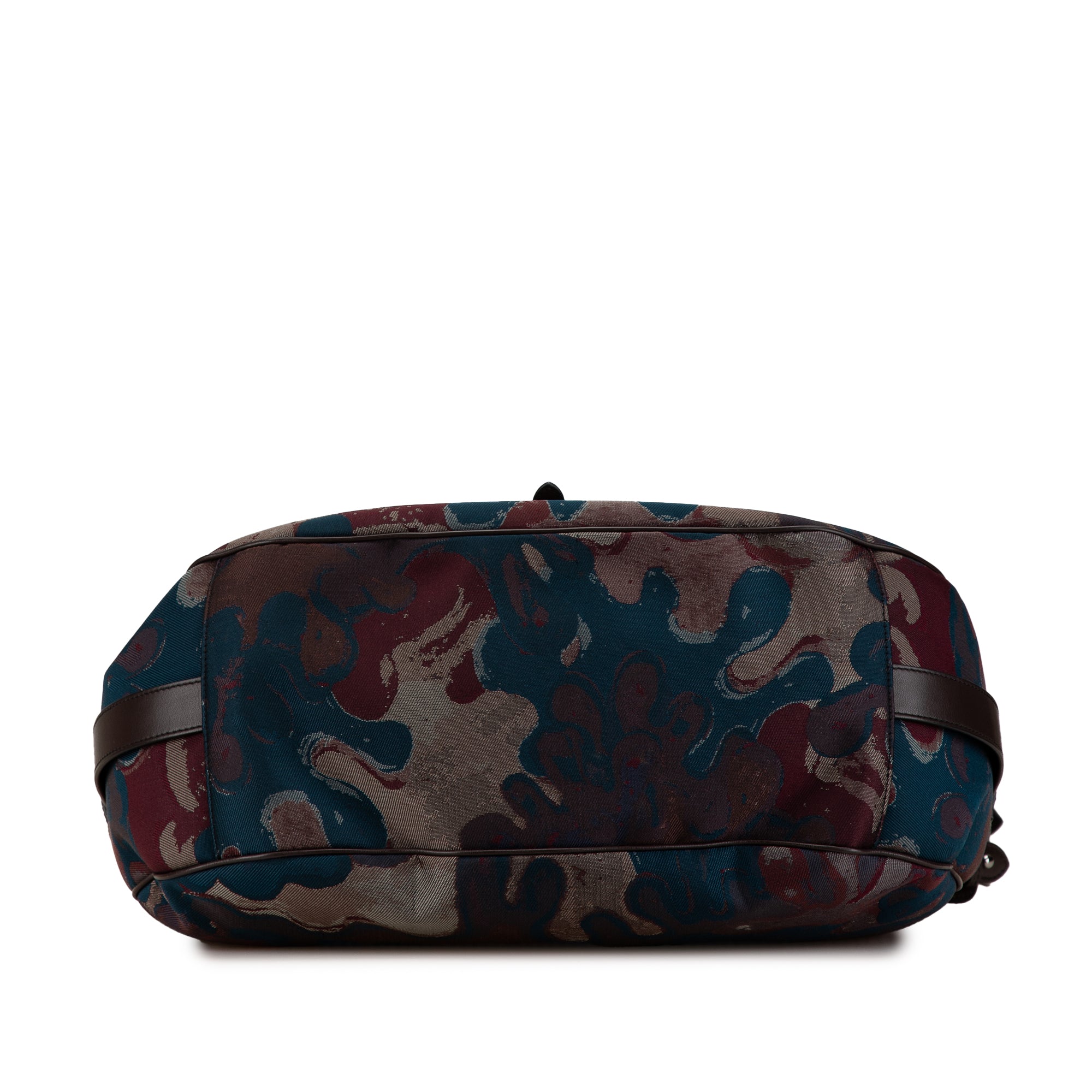 Peter Doig Denim Camouflage Soft Saddle Bag