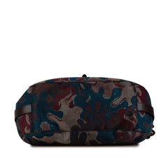 Peter Doig Canvas Camouflage Soft Saddle Bag