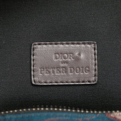 Peter Doig Denim Camouflage Soft Saddle Bag