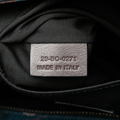 Peter Doig Denim Camouflage Soft Saddle Bag