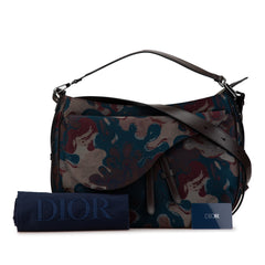 Peter Doig Denim Camouflage Soft Saddle Bag