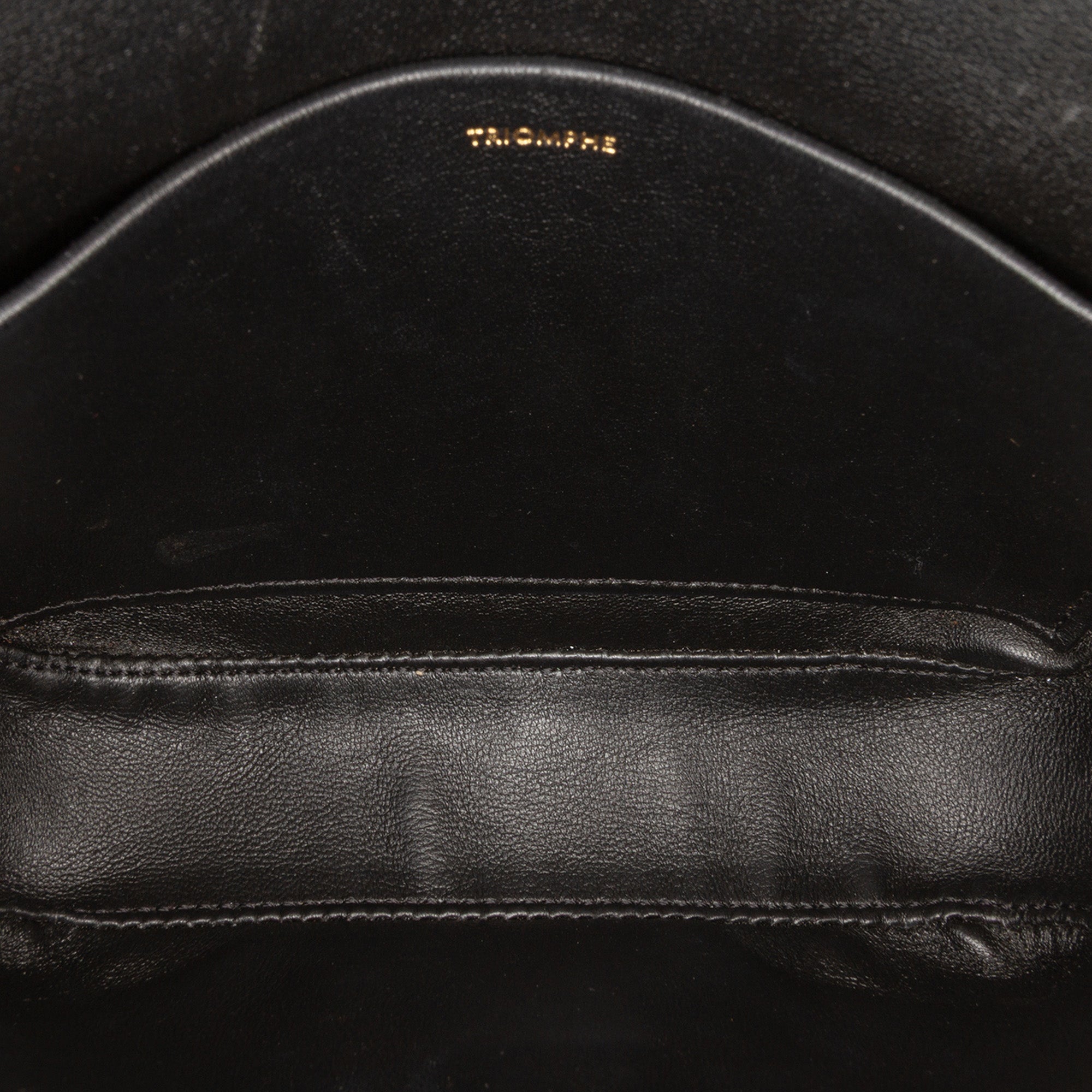 Teen Shiny Calfskin Triomphe Crossbody
