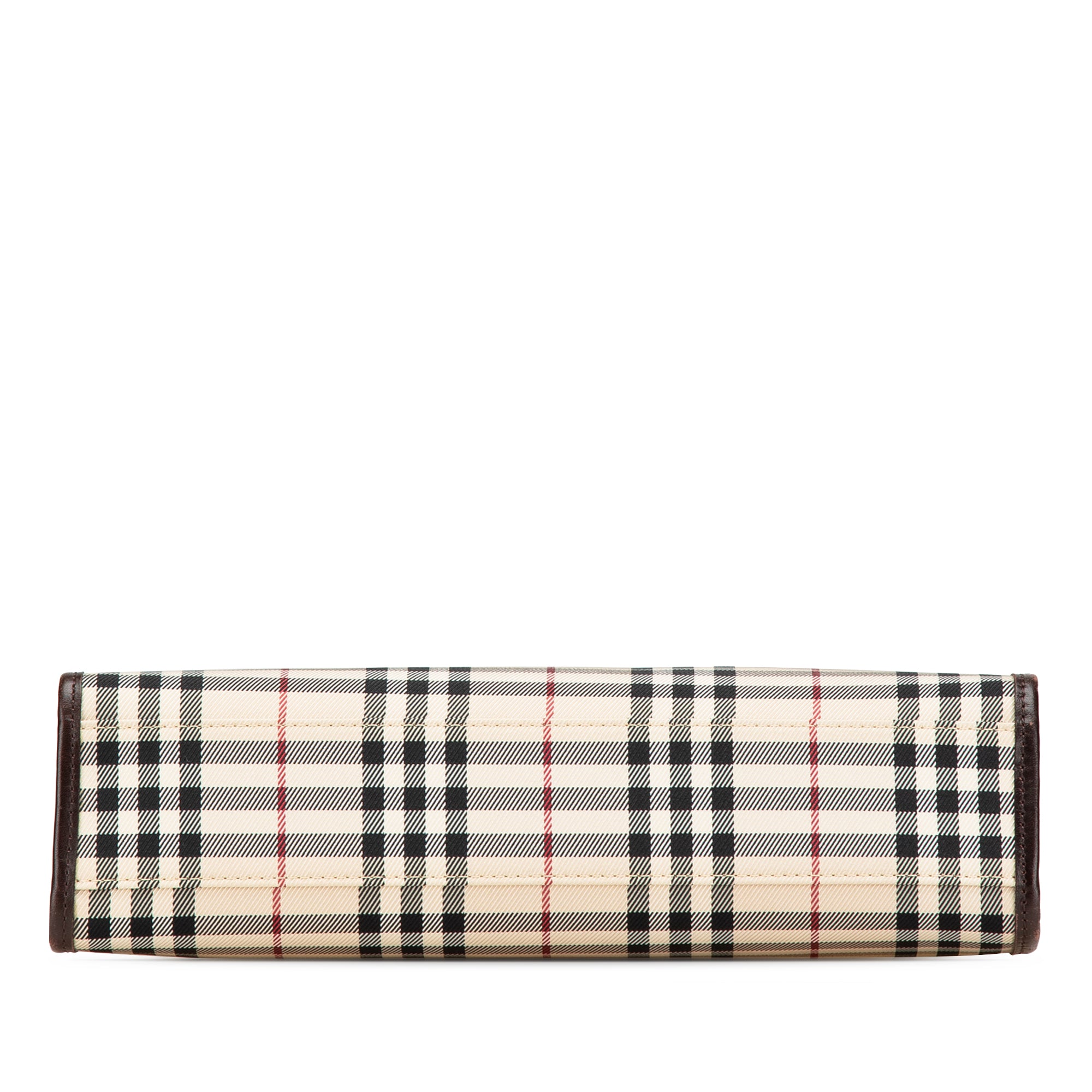 House Check Canvas Handbag