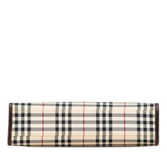 House Check Canvas Handbag