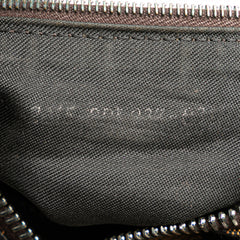 Tiger Print Canvas Shoulder Bag