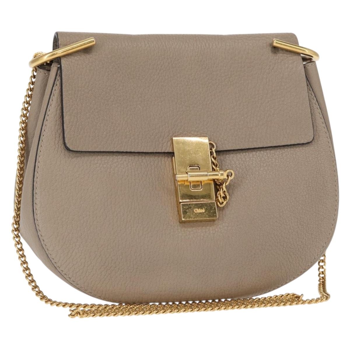 Chloe Drew Crossbody Bag Leather