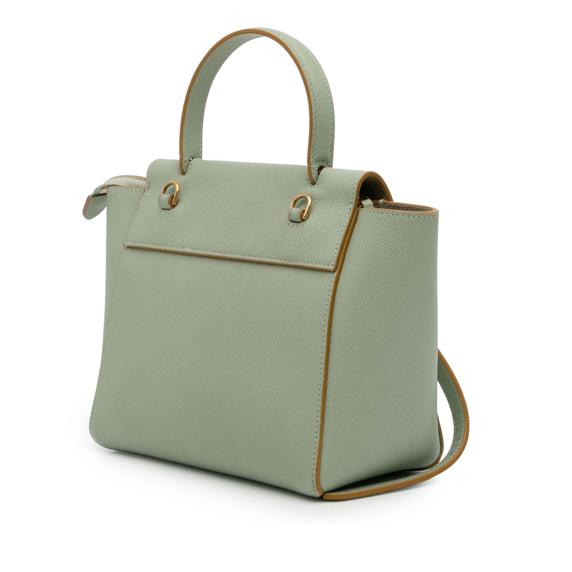 Nano Grained Calfskin Belt Bag