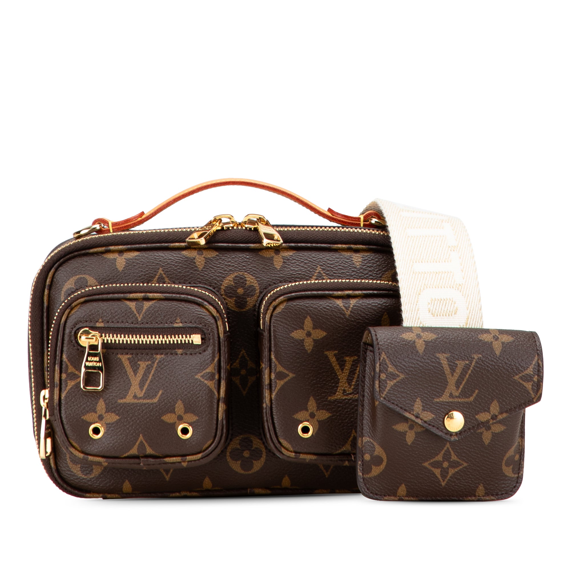 Monogram Utility Satchel