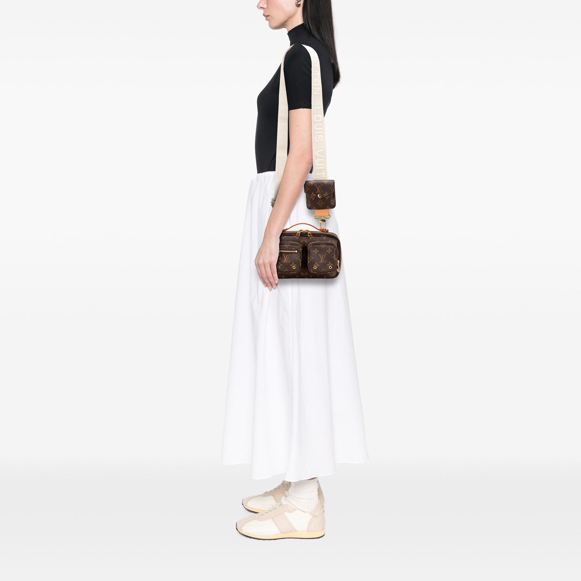 Monogram Utility Satchel