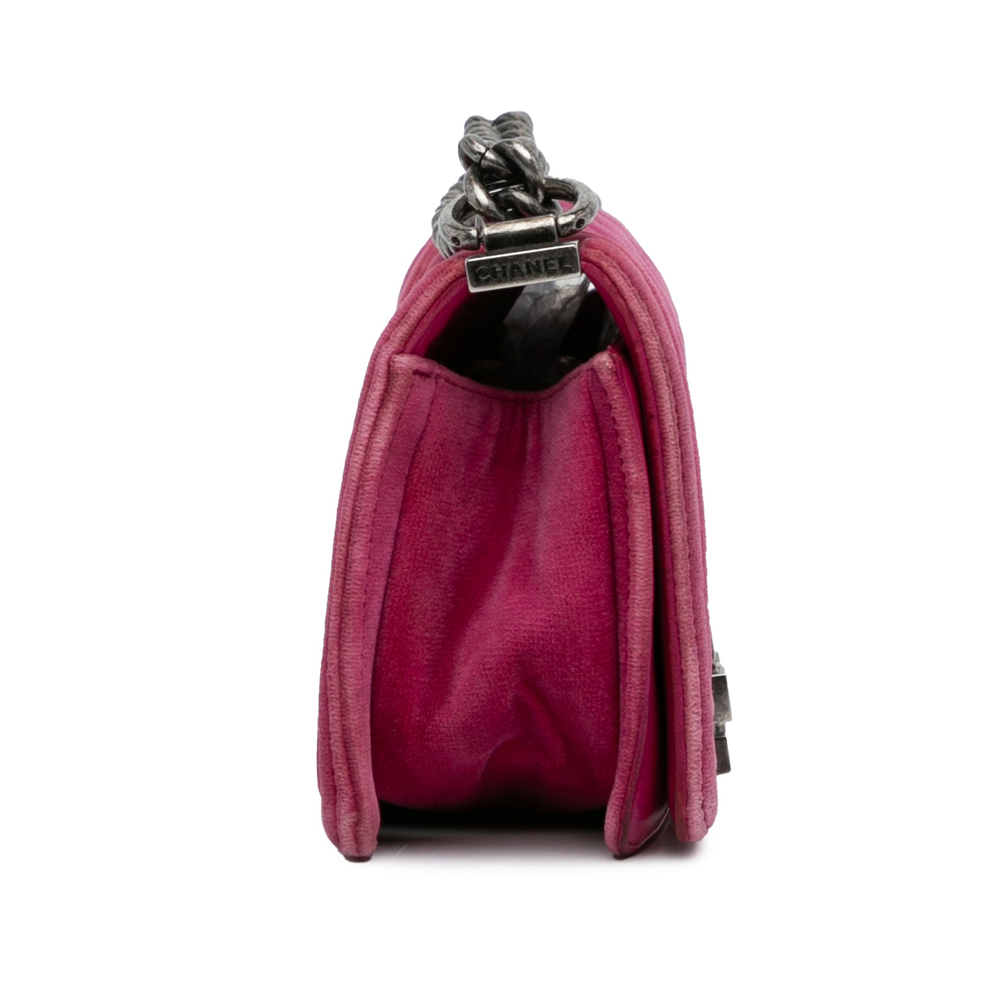 Small Boy Velvet Flap Bag_2