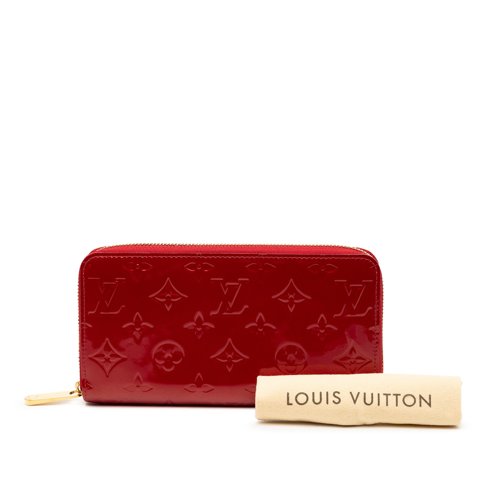 Monogram Vernis Zippy Long Wallet